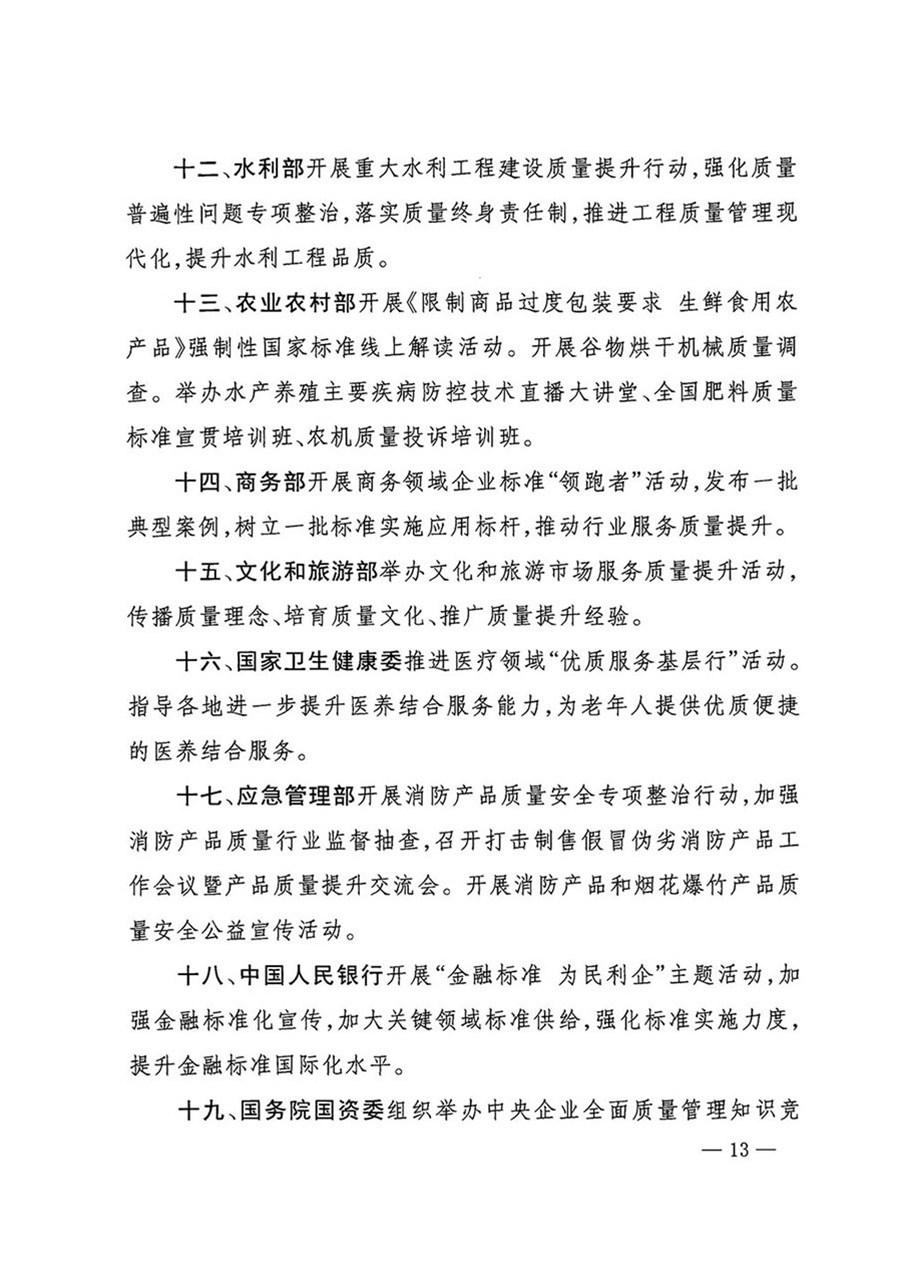 中國質量檢驗協會關于轉發《關于開展2024年全國&ldquo;質量月&rdquo;活動的通知》的函（質檢協函〔2024〕116號）