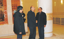 時任國家質(zhì)檢總局副局長支樹平親切接見時任中國質(zhì)量檢驗(yàn)協(xié)會會長李保國